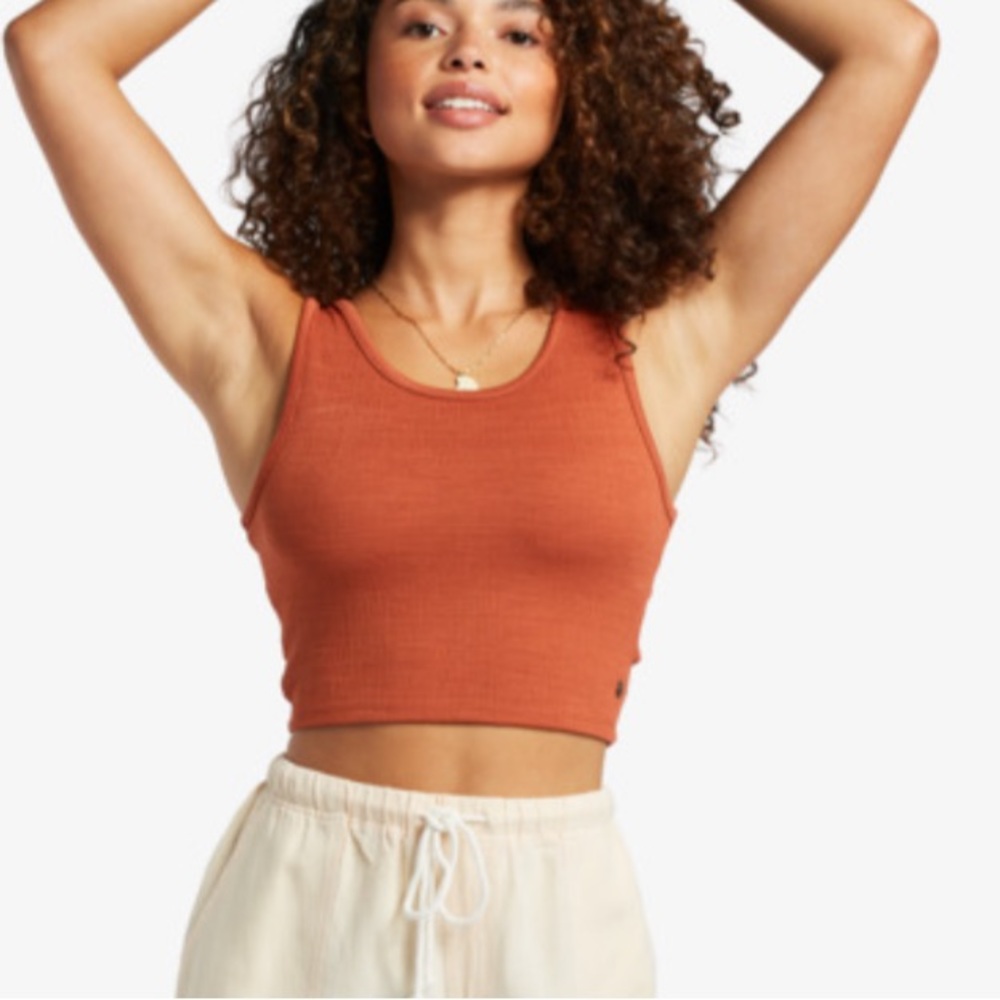 NWT Roxy good keepsake crop top